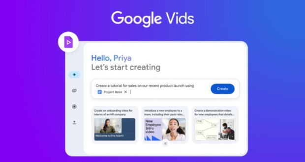 ابزار ویدیوساز هوش مصنوعی Google Vids