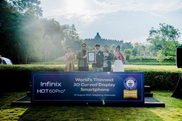 رکورد گینس باریک ترین موبایل جهان برای +Infinix Hot 60 Pro