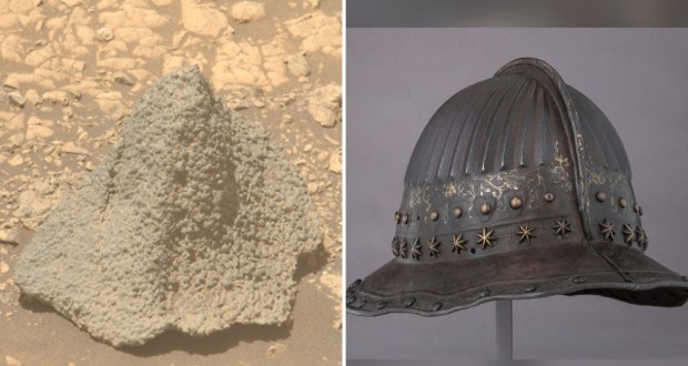 سنگ عجیب در مریخ