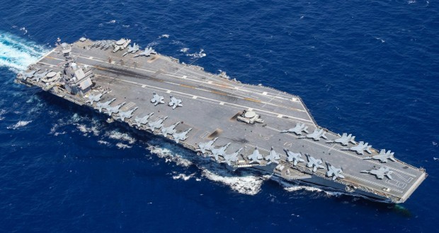 ناو هواپیمابر جدید آمریکا USS Enterprise
