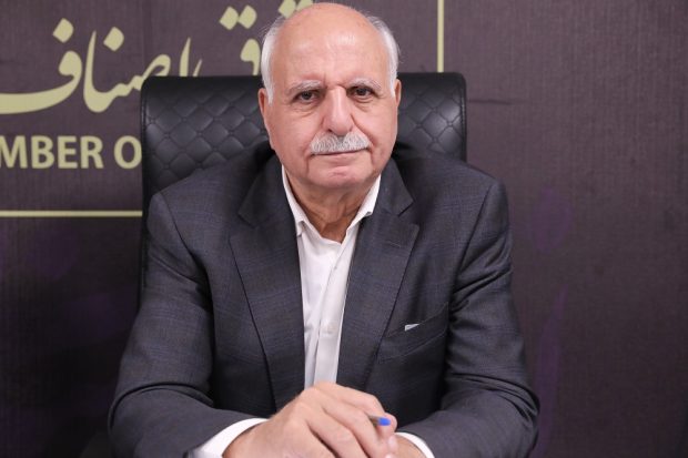 قاسم نوده‌فراهانی، رئیس اتاق اصناف