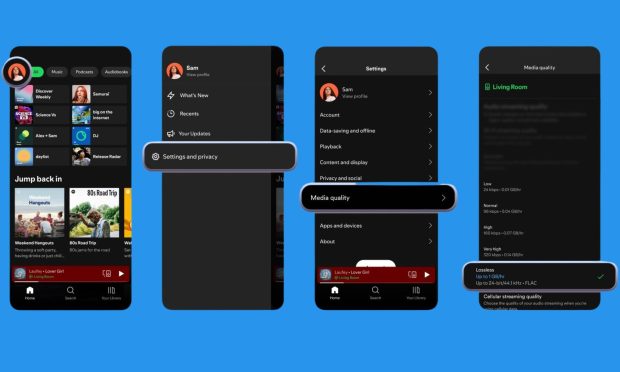اسپاتیفای Lossless