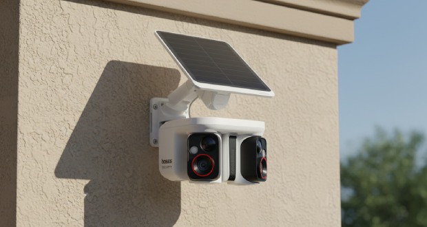 دوربین امنیتی دو لنز بیسوس