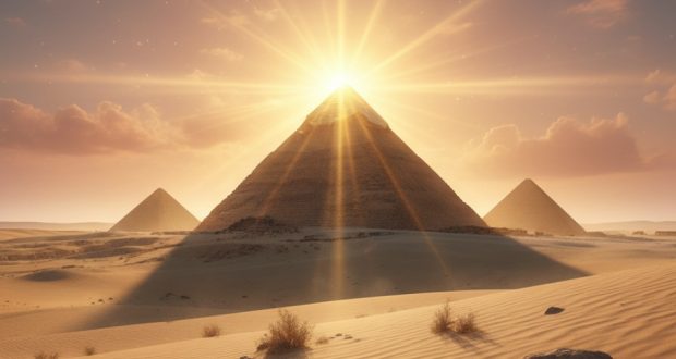 طراحی هرم بزرگ مصر برای تسخیر نور خورشید