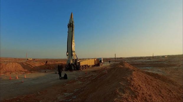 موشک قاره‌پیما سپاه با سوخت حرارتی