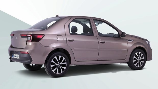 نمای عقب پارس نوآ P90