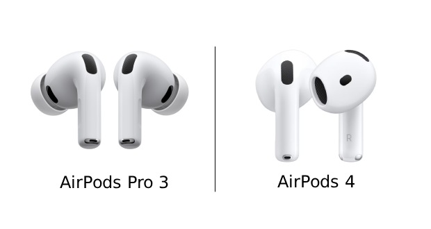 مقایسه ایرپادز پرو ۳ با ایرپادز ۴