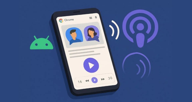 قابلیت خلاصهسازی صوتی کروم