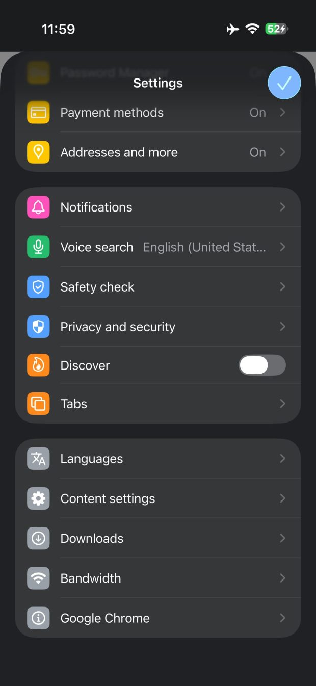 طراحی شیشه‌ای گوگل کروم