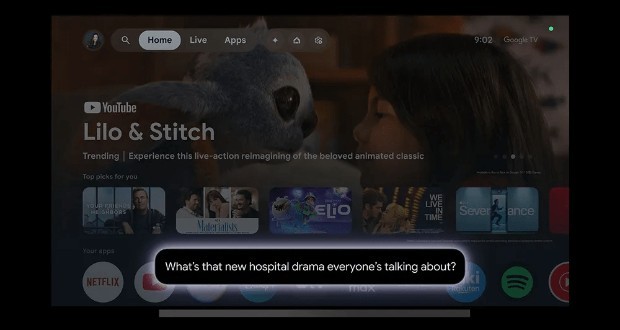 هوش مصنوعی گوگل جمنای در تلویزیون ها