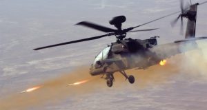 تقابل جت جنگنده با هلیکوپتر