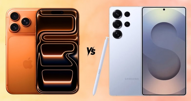 آیفون 17 پرو و گلکسی S25 اولترا