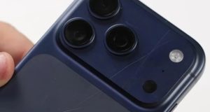 خط و خش روی بدنه آیفون ۱۷ پرو