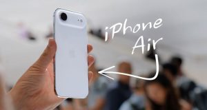 ضخامت آیفون ایر