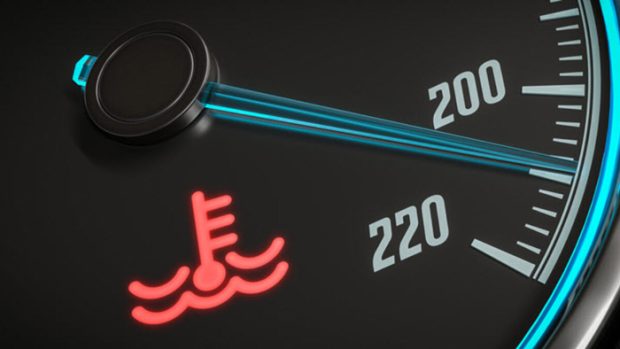 کمبود مایع خنک کننده