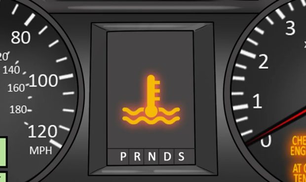 کمبود مایع خنک کننده