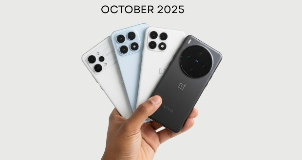 گوشیهای اکتبر ۲۰۲۵