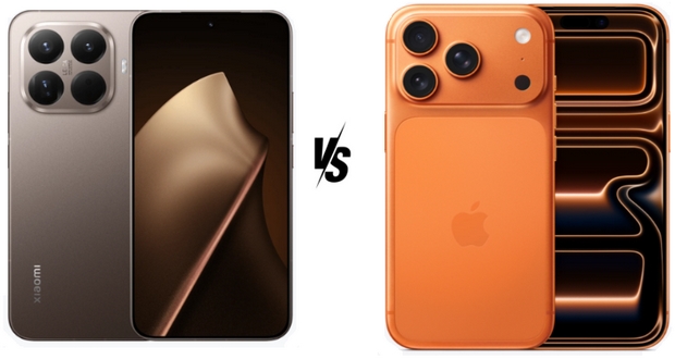 آیفون 17 پرو و شیائومی 15T پرو