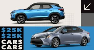 بهترین خودروهای ۲۵ هزار دلاری