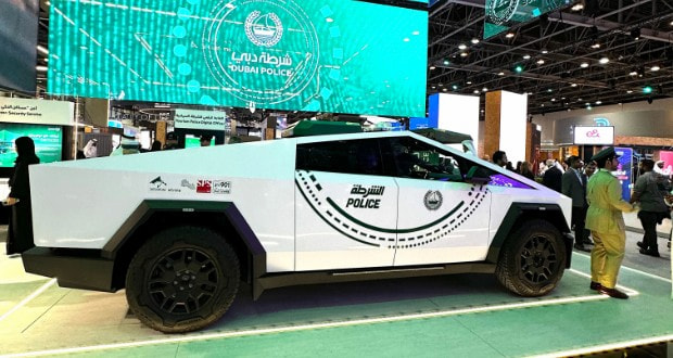 خودروهای خودران پلیس دبی