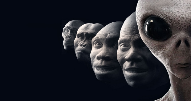 خلقت انسان موجودات بیگانه