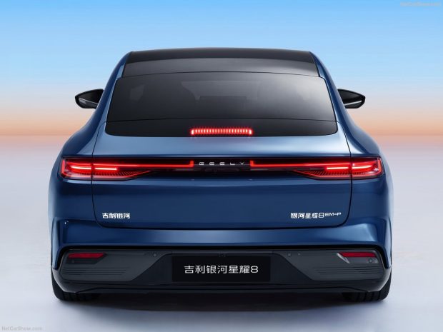 نمای عقب جیلی گلکسی استارشاین 8