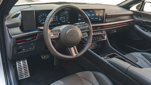 نمای کابین هیوندای سوناتا 2026