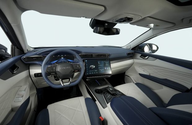 نمای داشبورد لاماری هیرکانی