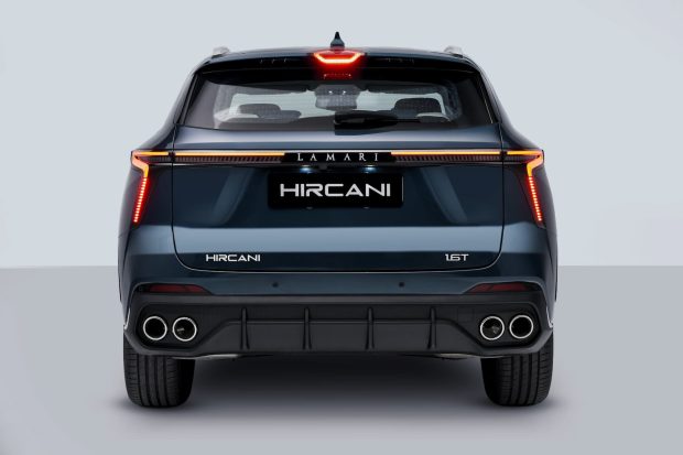 نمای عقب لاماری هیرکانی