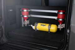 نمای کابین مرسدس بنز G کلاس برابوس نسخه اینویکتو VR6