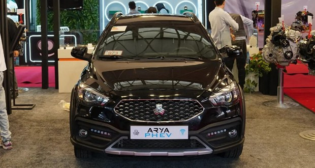 سایپا آریا پلاگین هیبریدی