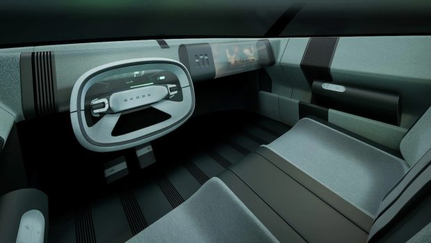 نمای کابین کانسپت اشکودا 1000 MBX