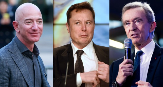 10 فرد ثروتمند برتر جهان