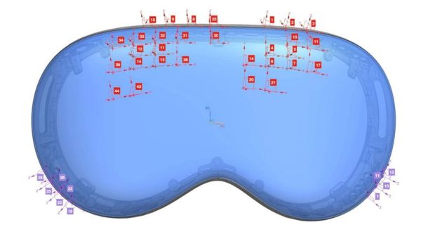 اطلاعات هدست اپل ویژن پرو جدید