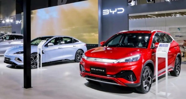 خودروهای برقی BYD