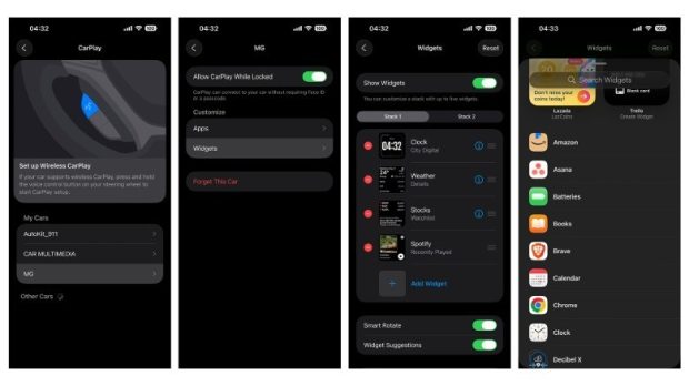 ویجتها در کارپلی کلیدواژه فرعی: iOS 26, اپل اسلاگ پیشنهادی (Slug): carplay-widgets-ios-26-how-to-add توضیحات متا (Meta Description): با iOS 26 میتوانید ویجتها در کارپلی را به خودروی خود اضافه کنید. این مقاله نحوه فعالسازی و بهرهمندی از امکانات جدید سیستم اپل کارپلی را شرح میدهد. تیتر نهایی: بهلطف iOS 26 میتوانید ویجتها را در سیستم کارپلی خودرو خود فعال کنیو