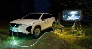 کمپ با قابلیت V2L اف‌ایکس تمام‌برقی