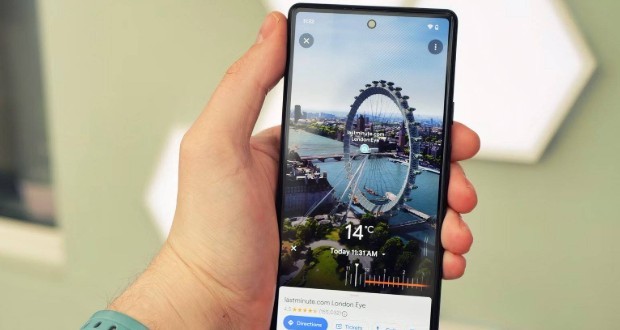 قابلیت از نقشه بپرس در گوگل مپس