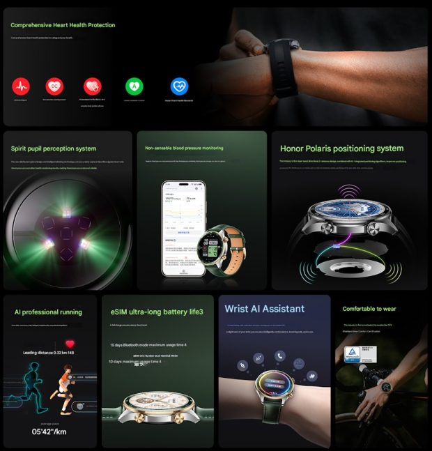 ساعت هوشمند آنر واچ 5 پرو