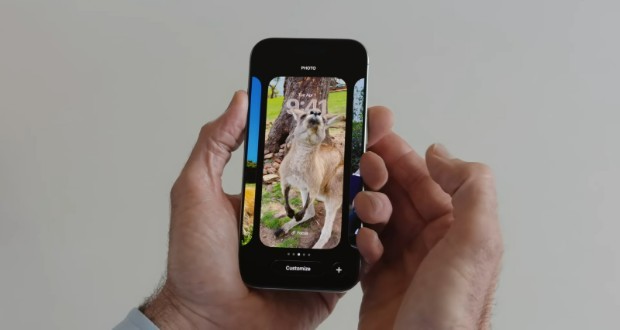 عکس سه بعدی آیفون