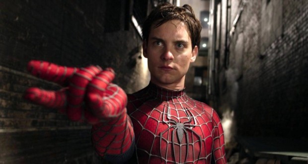 توبی مگوایر در نقش اسپایدرمن