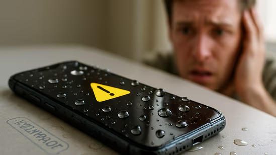 ضدآب بودن گوشی