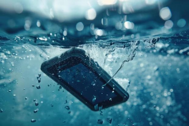 ضدآب بودن گوشی