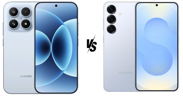 مقایسه گلکسی اس 25 با شیائومی 17