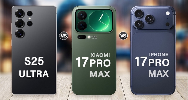 مقایسه دوربین شیائومی 17 پرو مکس گلکسی اس 25 اولترا