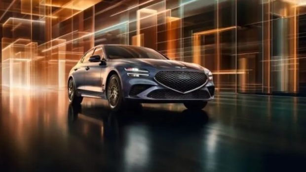 جنسیس G70 گرافیتی