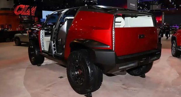 نمای عقب بایک ELMT Max