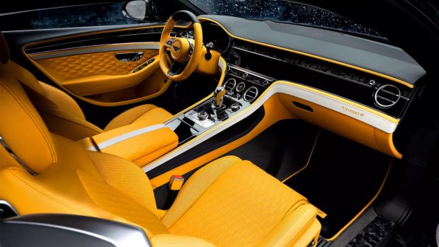 نمای کابین بنتلی کانتیننتال GT منصوری