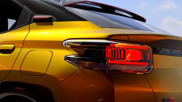 نمای چراغ عقب کانسپت سیتروئن بازالت ویژن