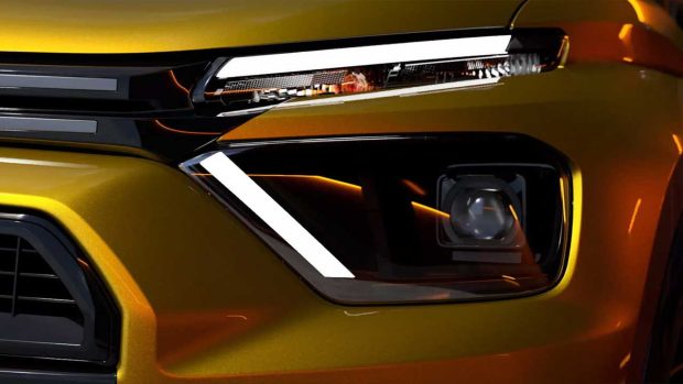 نمای چراغ جلو کانسپت سیتروئن بازالت ویژن